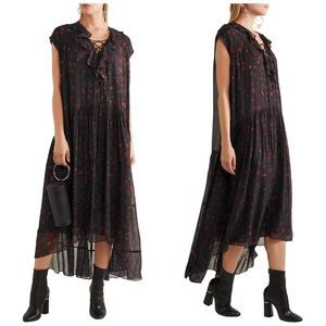 IRO Janie Floral Printed Georgette Dress